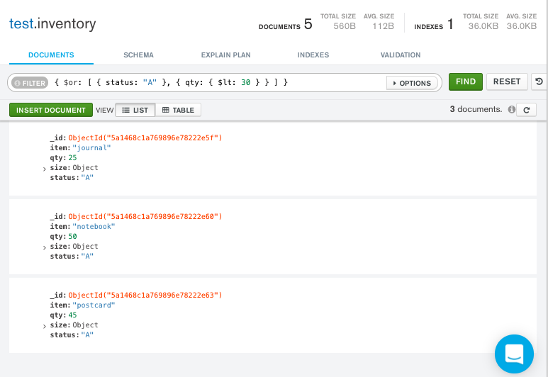 Query using OR